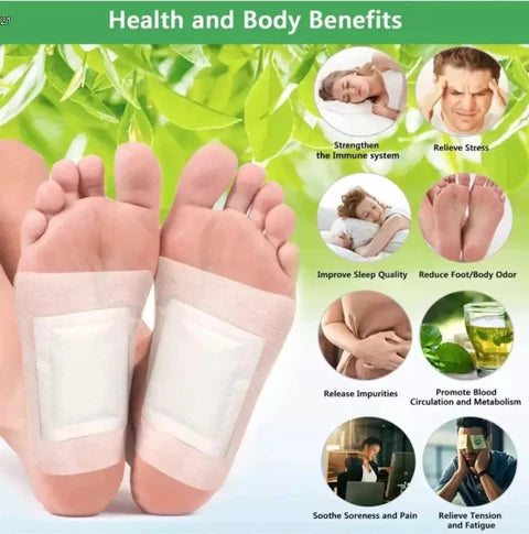 10 in 1 Kinoki Cleansing Detox Foot Pads